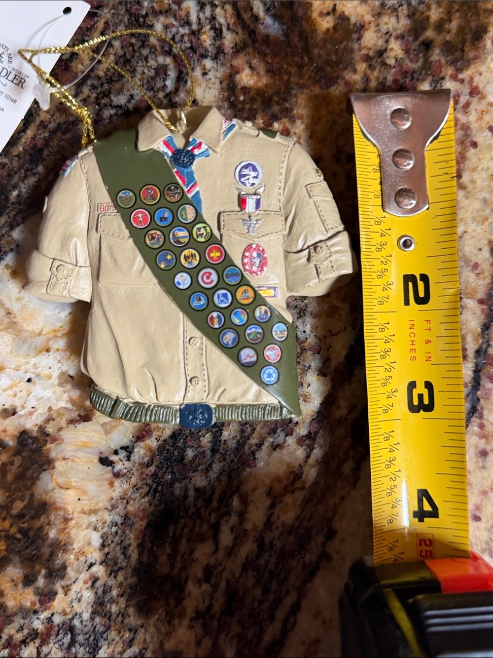 New Boy Scouts ornament Kurt Adler new with tags - Picture 9 of 10